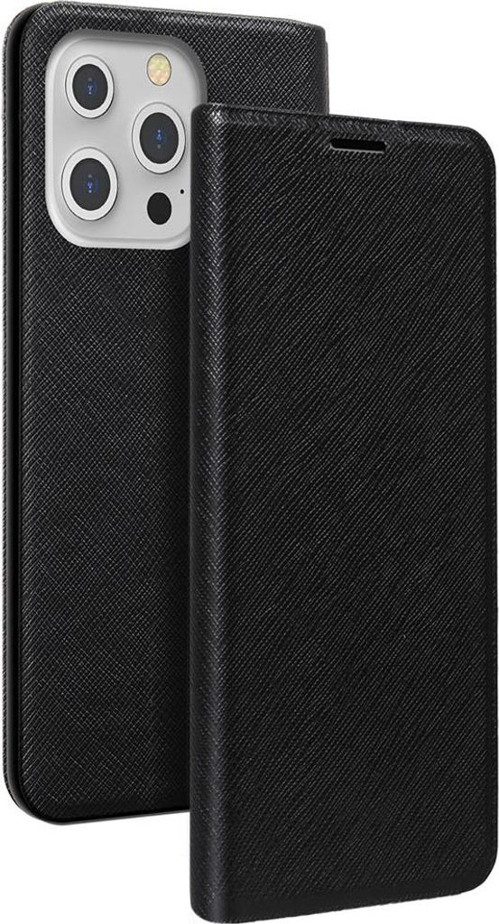 BigBen Connected, Schutzhülle für das iPhone 13 Pro Folio, Schwarz