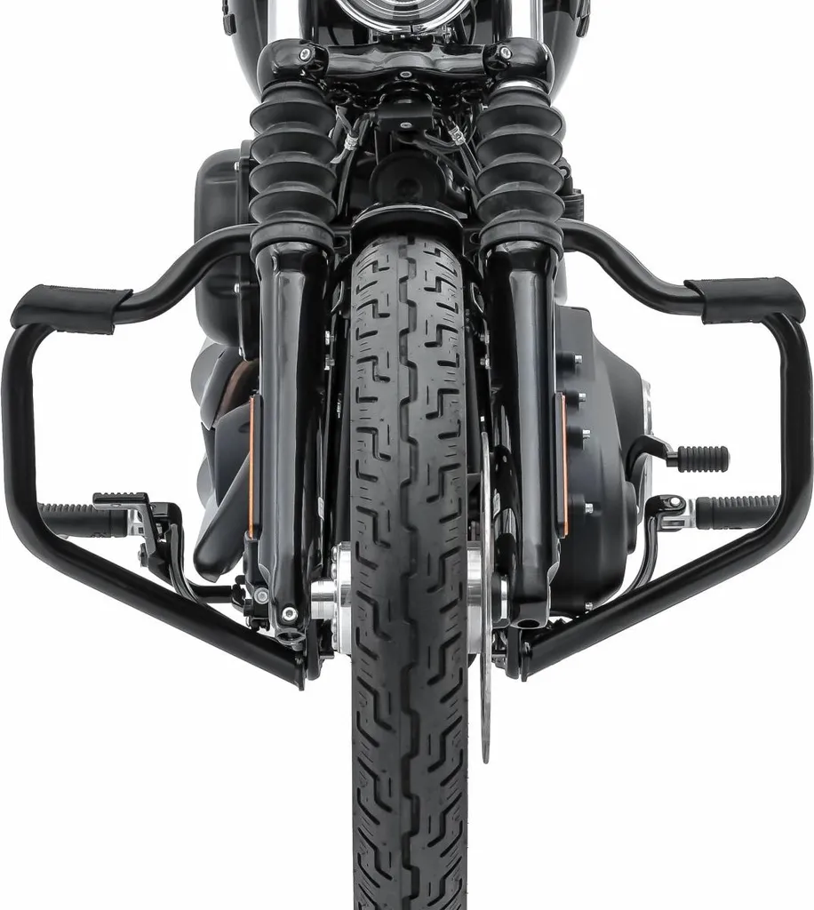 Arceau de protection Mustache pour Harley Softail 18-25 - Crash Bar 32mm