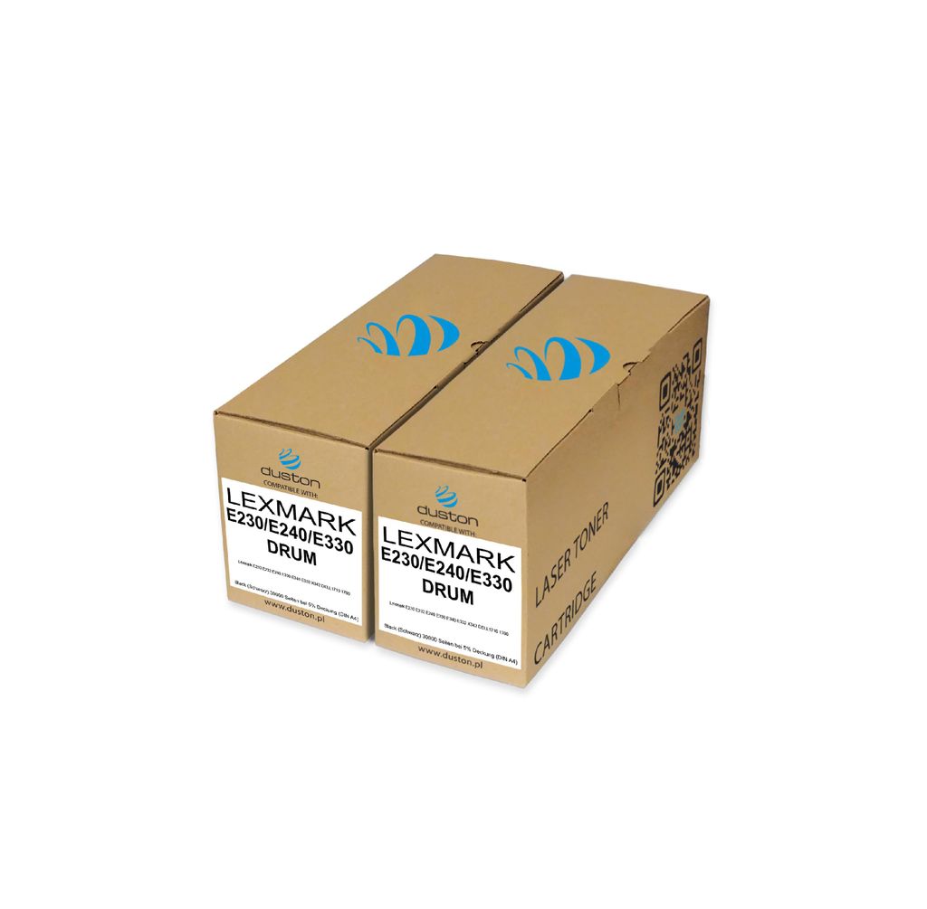 2x 12A8302 Band Schwarz kompatibel mit Lexmark E230 E232 E240 E330 E340 E332 X342 DELL 1710 1700