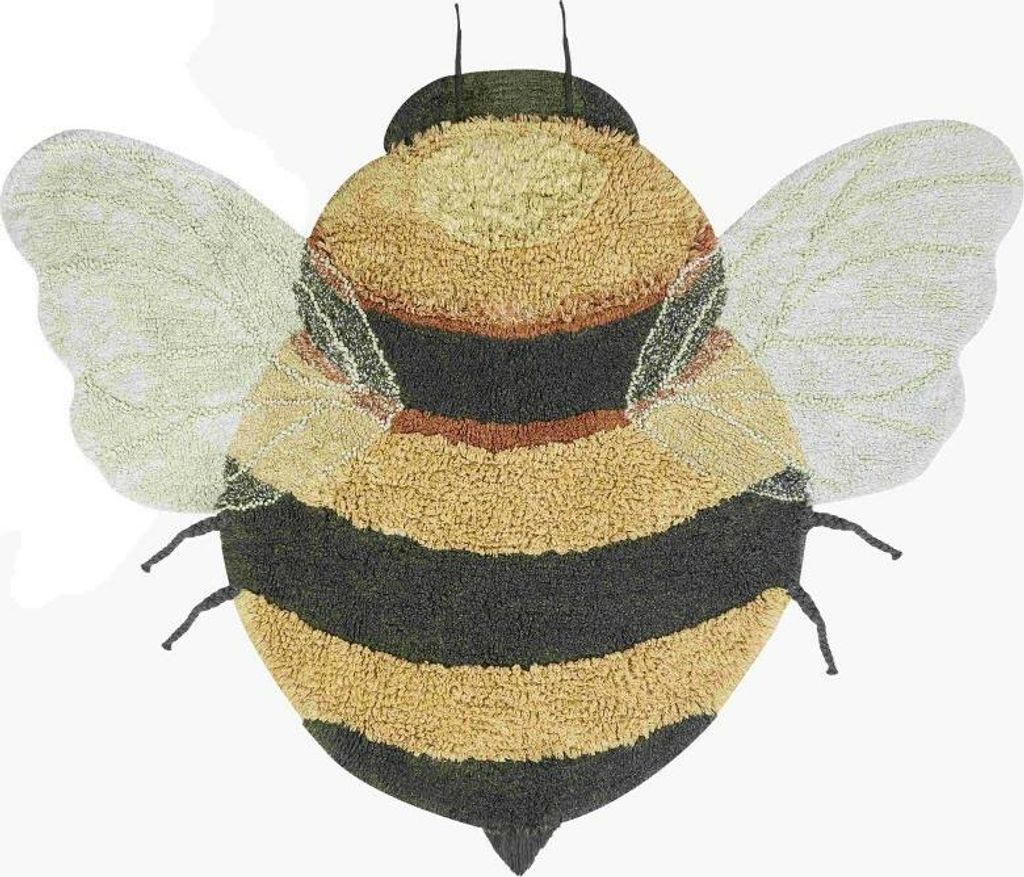 115x150 cm, Teppich für Kinder, Modell "Bee" Produktbild 