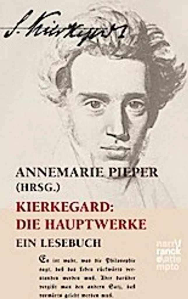 Kierkegaard Die Hauptwerke livre philosophie édition reliée intégrale
