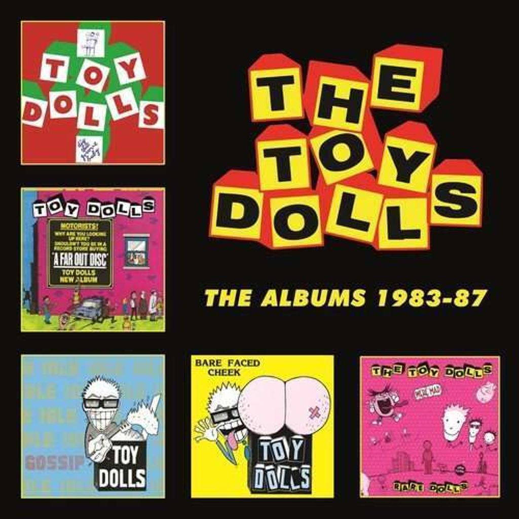 Cherry Red Records The Toy Dolls: The Albums 1983-87 (5CD Obrázok produktu 