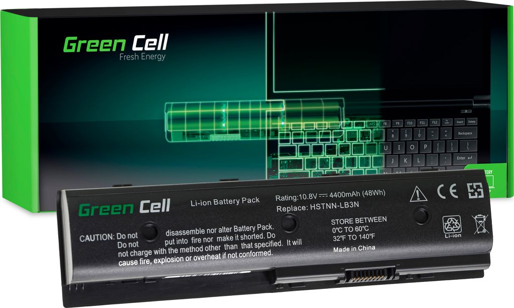 Green Cell Standard Serie MO06 MO09 HSTNN-LB3N Laptop Akku Produktbild 