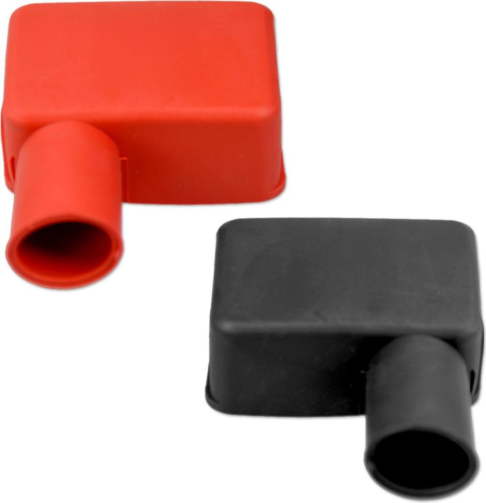 Abdeckung für Batteriepolklemme | 90° | Rot rechts & Produktbild 
