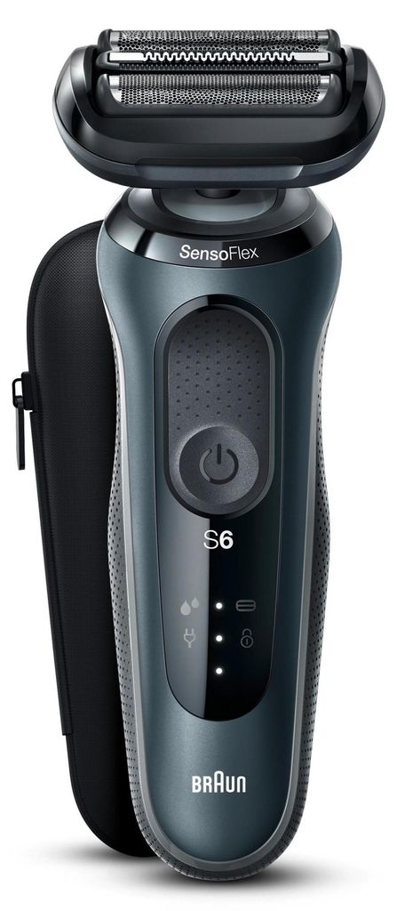 Braun Series 6 61-N1000s, Folienschaber, Schwarz, Grau, Produktbild 