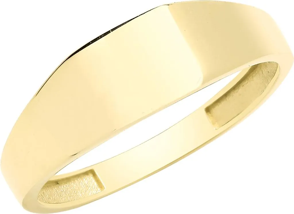 Bague Chevalière Souveraine en Or Jaune 375/1000 Taille 49 TRS35156RSJ