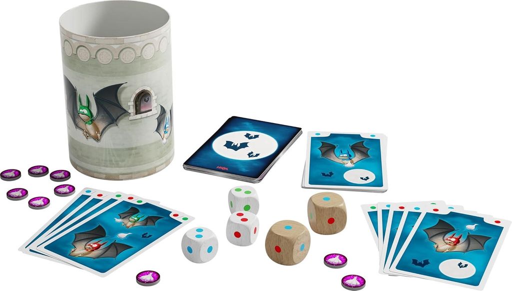 Haba Würfelspiel Lernspiel Ail ail ail mehrfarbig Karton 2-4 Spieler