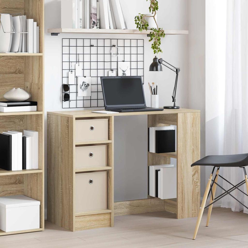 Maison Exclusive - Schreibtisch Sonoma-Eiche 100 x 40 x 75 cm Holzwerkstoff