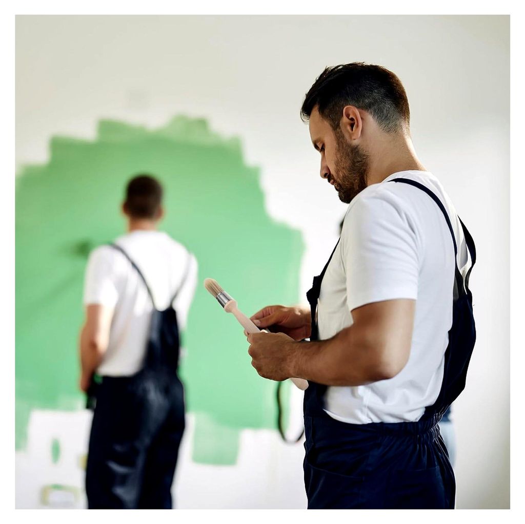 Kantenpinsel mit Birkenholzgriff und physikalisch geschärften Borsten, weiche Rundbürste für Zierleisten und Farbe, hohe Wasseraufnahme, Malerwe...