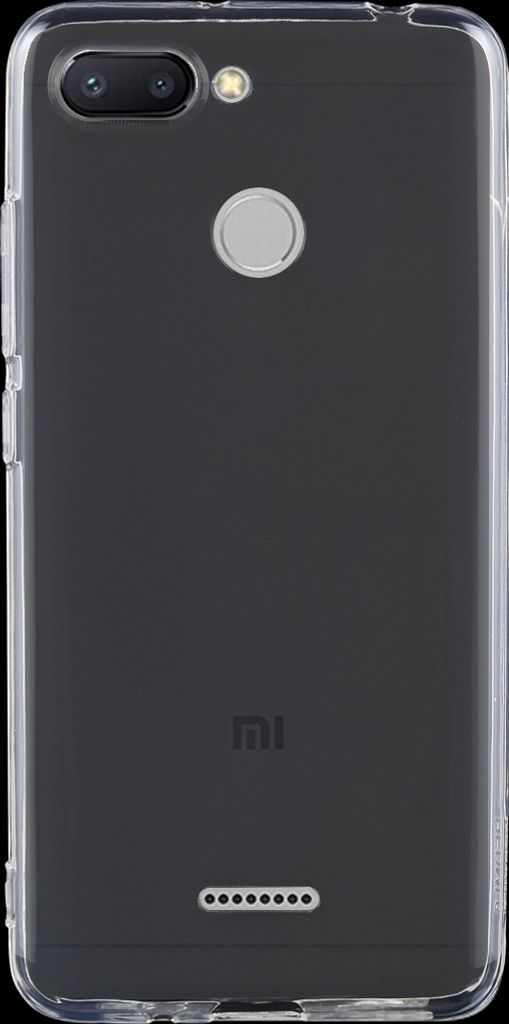 Mobigear Ultra Thin Durchsichtig Xiaomi Redmi 6 Hülle Flexibles TPU Extra Dünn Backcover - Transparent