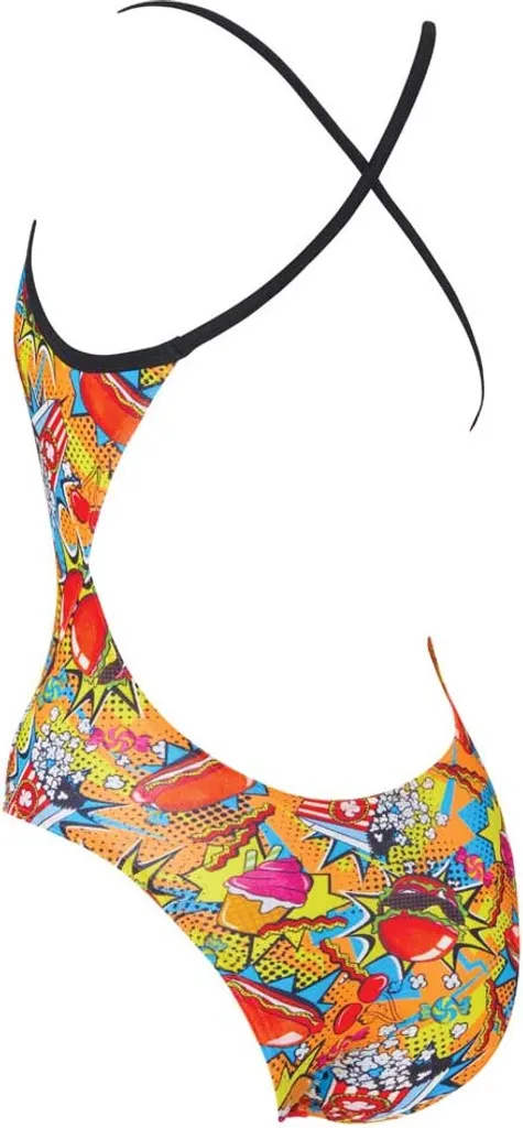 Maillot de bain Zoggs Printed Rayback E Plus multicolore taille 34 femme - 4