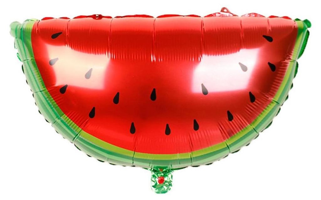 Folienballon Food, Wassermelone, 66 x 49 cm Produktbild 