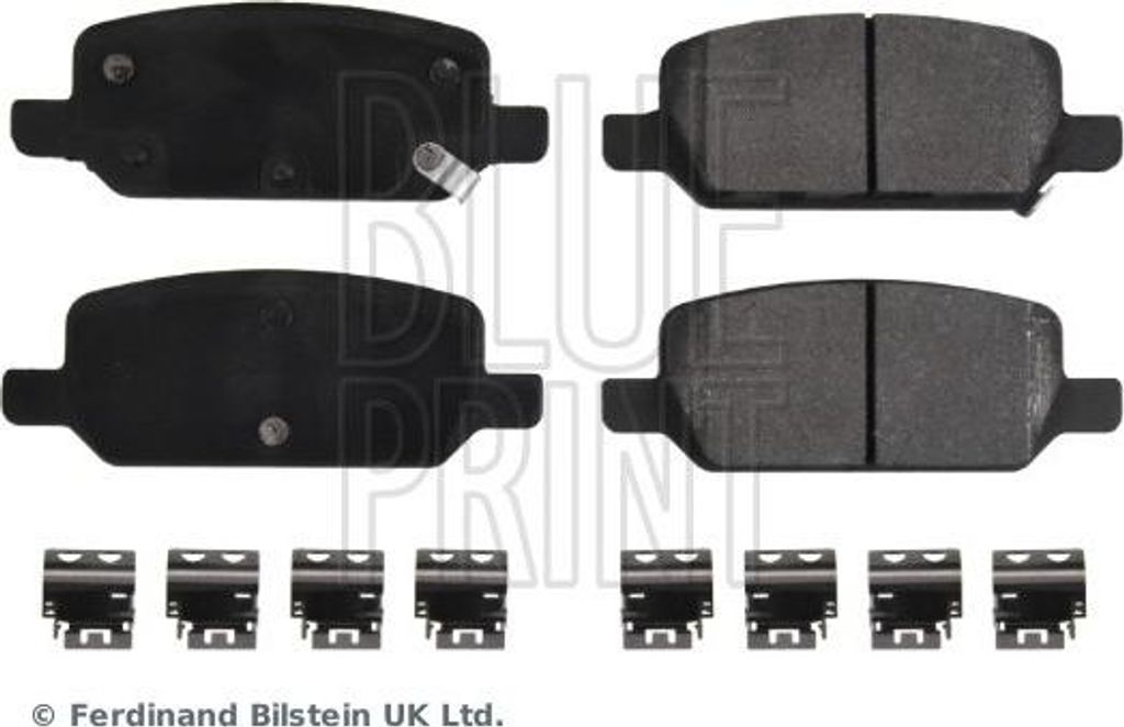 BLUE PRINT Bremsbeläge Satz Hinten für TESLA Model Y (5YJY) ADBP420086