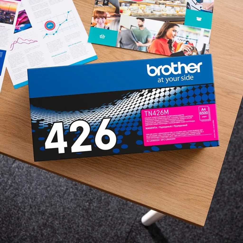 Brother TN426M Toner Original Magenta Super Jumbo Très Haute Autonomie
