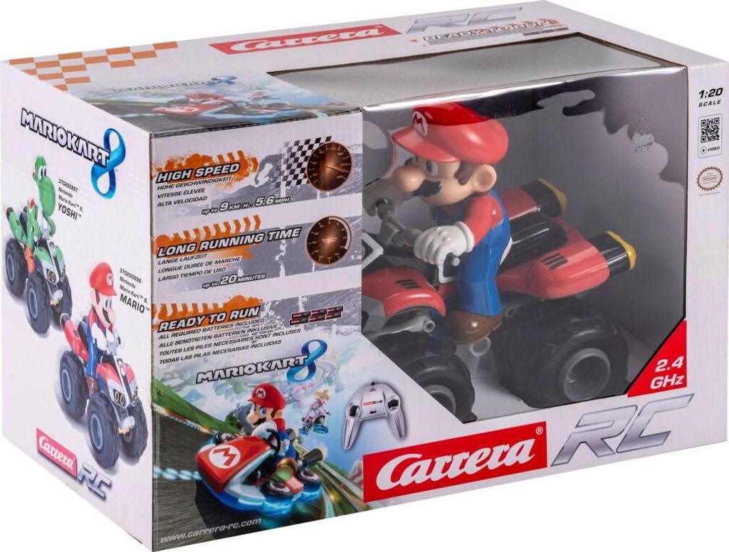 Carrera 370200996X Mario Kart - Mario Quad 1:20 RC Obrázok produktu 