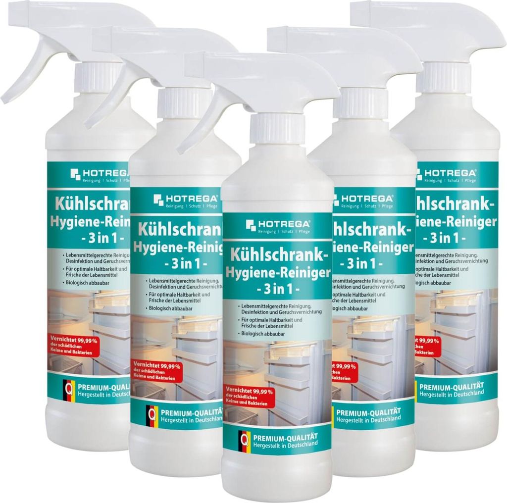 HOTREGA Kühlschrank Hygiene Reiniger 3in1 500ml - zur Produktbild 
