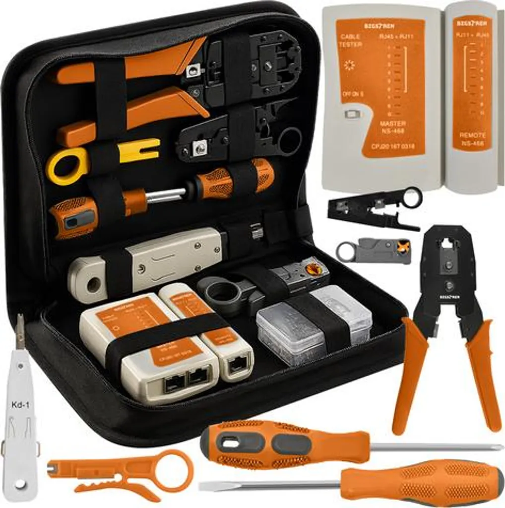 Bigstren Tester per cavi - Set di rete Bigstreen 25835