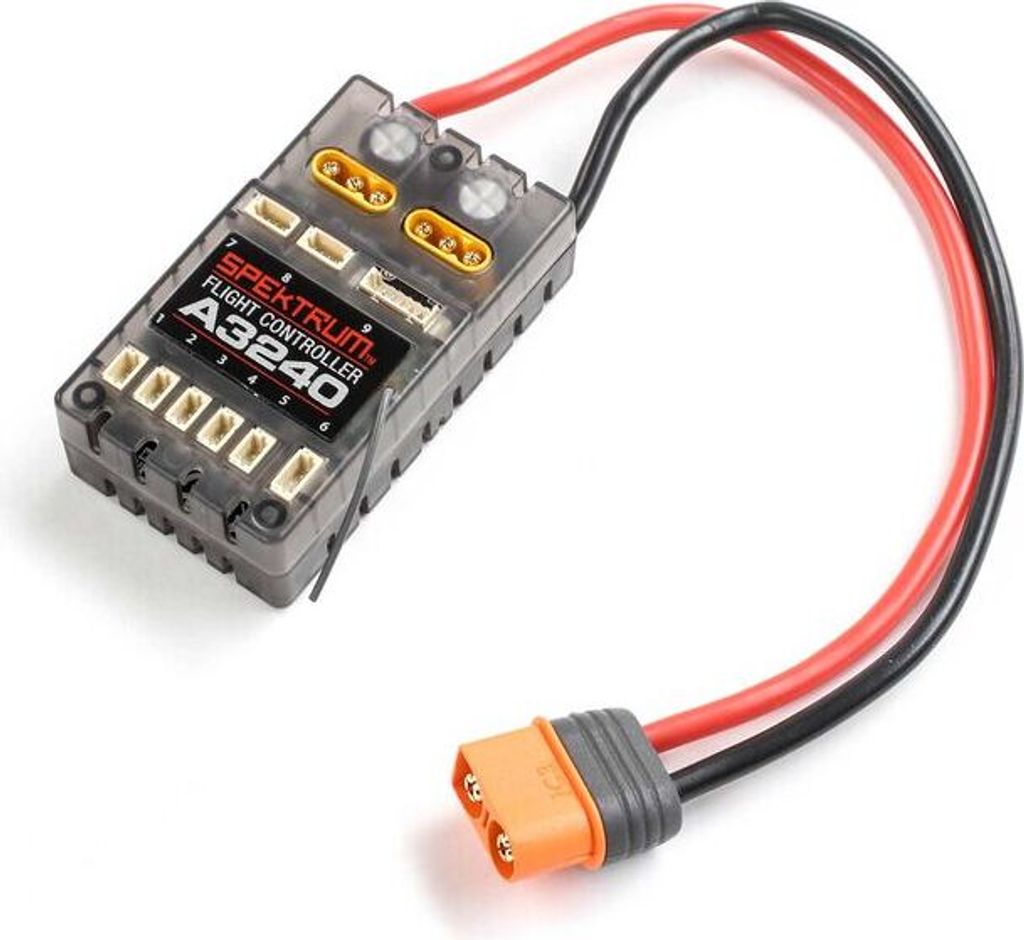Spektrum Flight Controller mit Regler Twin ESC's: F-14 40mm Twin