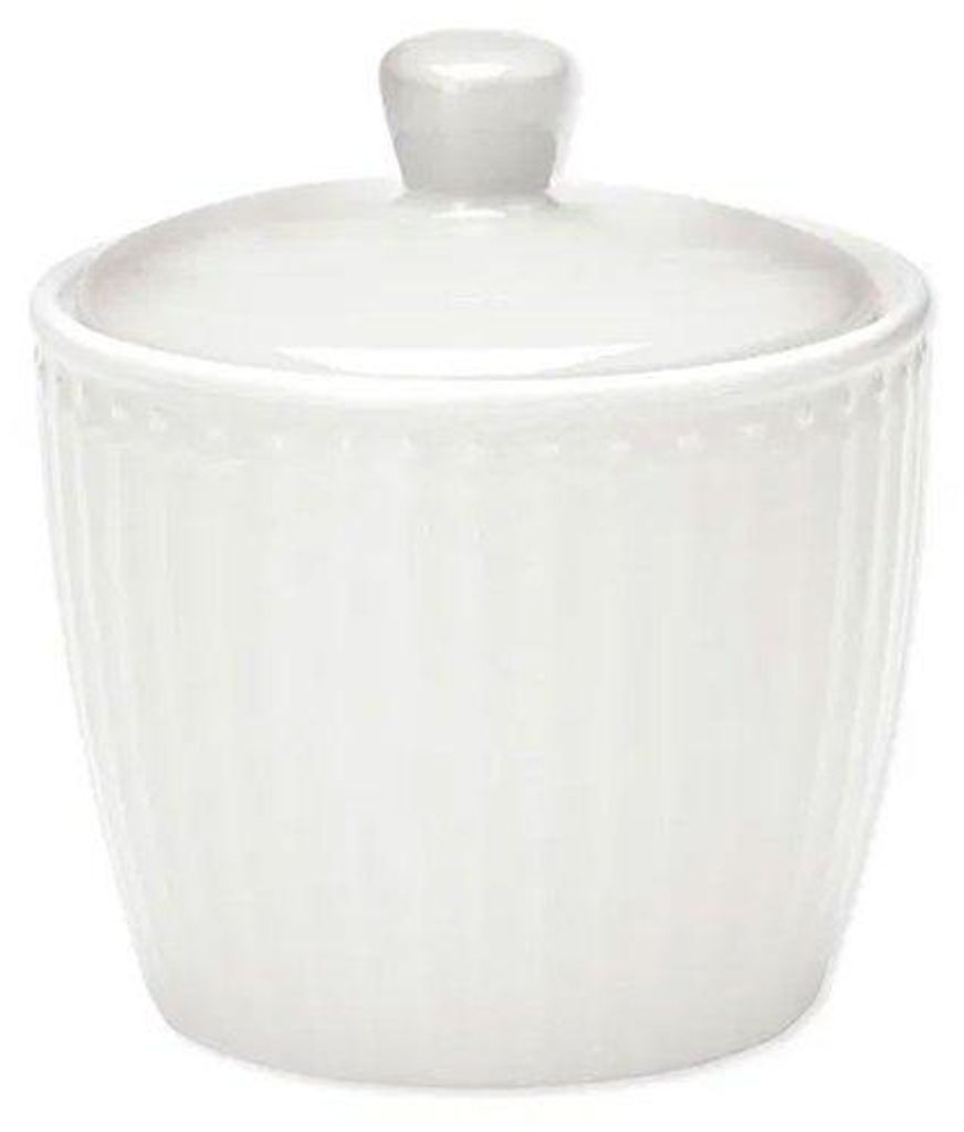 Greengate Zuckerdose mit Deckel Alice White Produktbild 