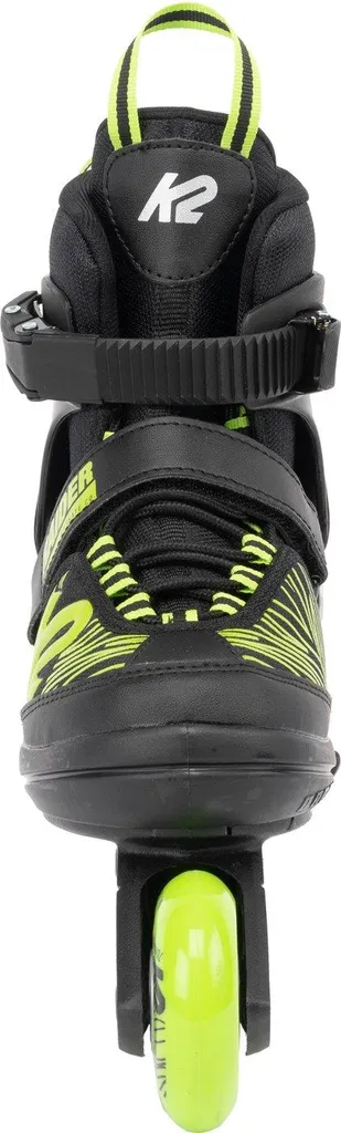 K2 Raider Black Lime Roller Enfant Ajustable Taille 29 pour Garçon