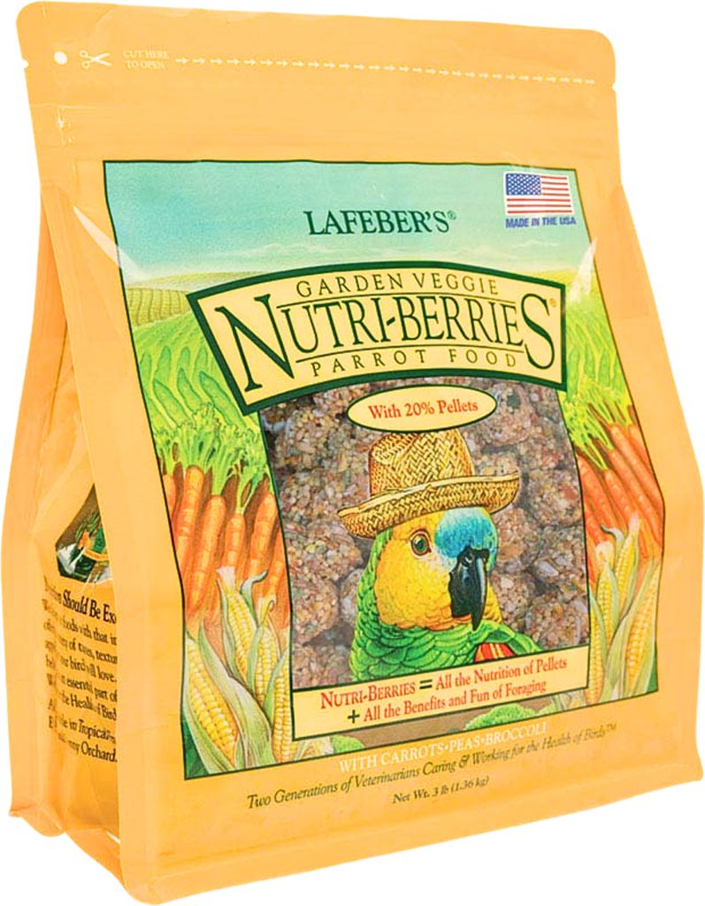 Lafeber NutriBerries Garden Veggie - Nourriture végétale en Image du produit 