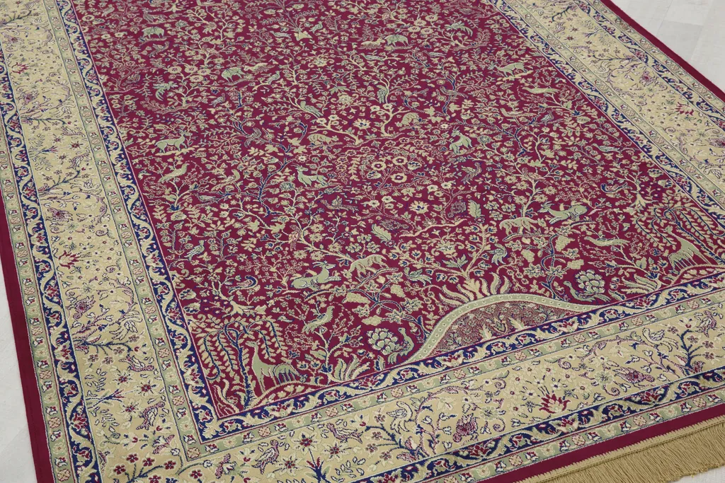 Pont Isphahan 77806 Rouge Foncé 65x135 cm - Tapis de Couloir Classique