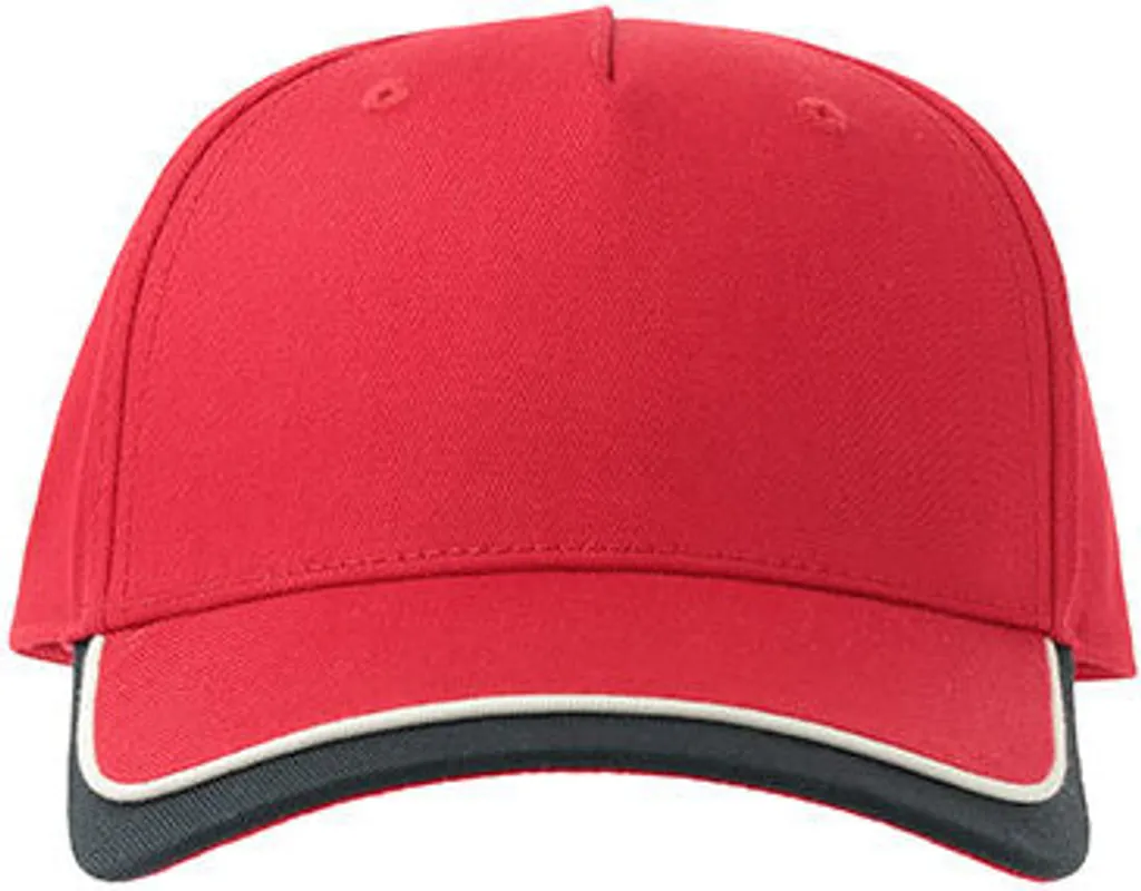 Cappellino Atlantis KISS Star-S Bambino Rosso/Navy | Cotone Organico