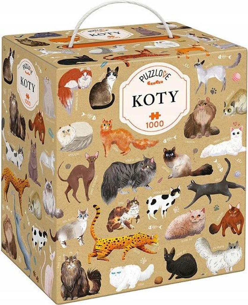 CZUCZU Puzzlove Katzen 1000 Teile 93235 Produktbild 