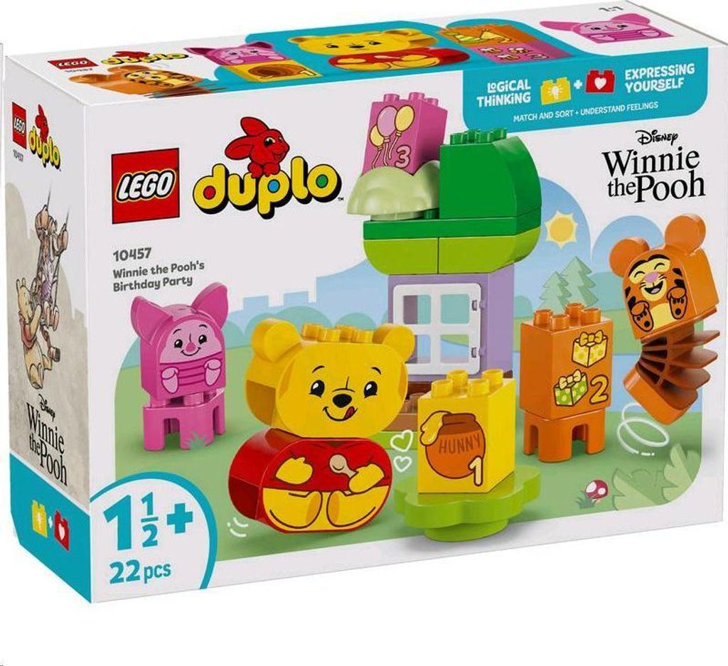 LEGO® DUPLO 10457 Przyjęcie urodzinowe Kubusia Puchatka Zdjęcie produktu 