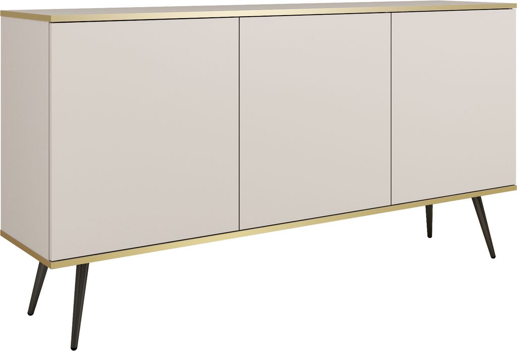 DomoHome ORO K-160 Nowoczesna komoda o szerokości 160 cm w Zdjęcie produktu 