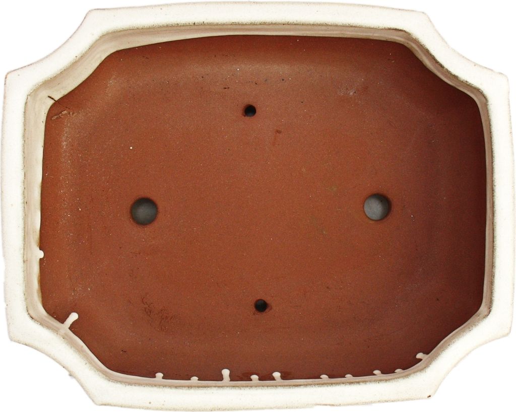 Vaso per bonsai rettangolare in gres 40x29x11 cm - SM038