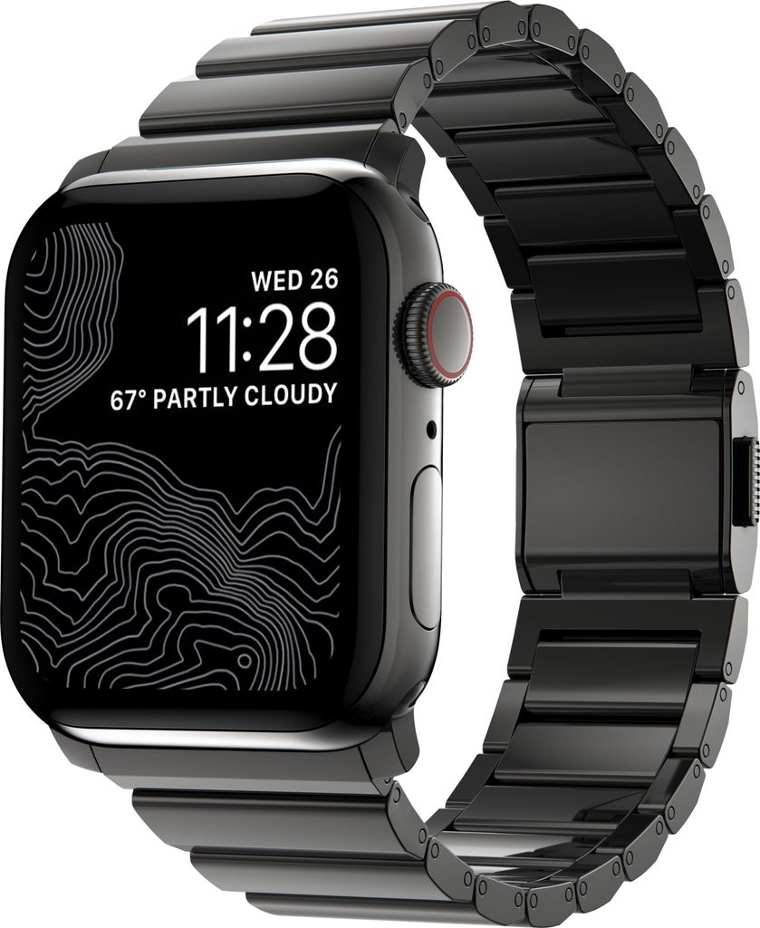 Nomad in acciaio inox per Apple Watch 42mm / 44mm / 45mm / Immagine del prodotto 