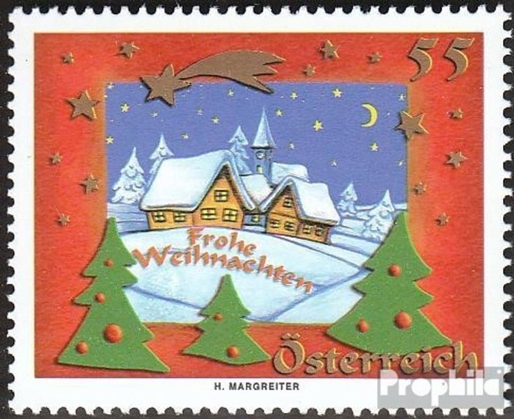 Briefmarken Österreich 2005 Mi 2563 (kompl.Ausg.) postfrisch Weihnachten