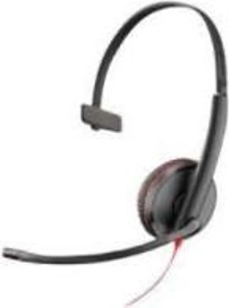 Micro-casque monaural USB Blackwire C3215 pour centre d'appels et PC