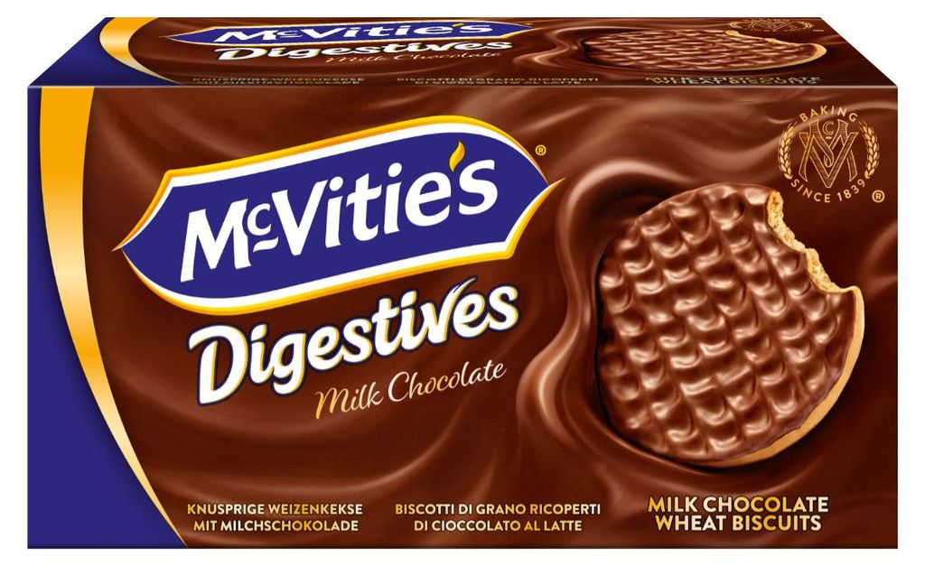 McVitie's Digestive al Cioccolato al Latte 200 g / Biscotti Immagine del prodotto 