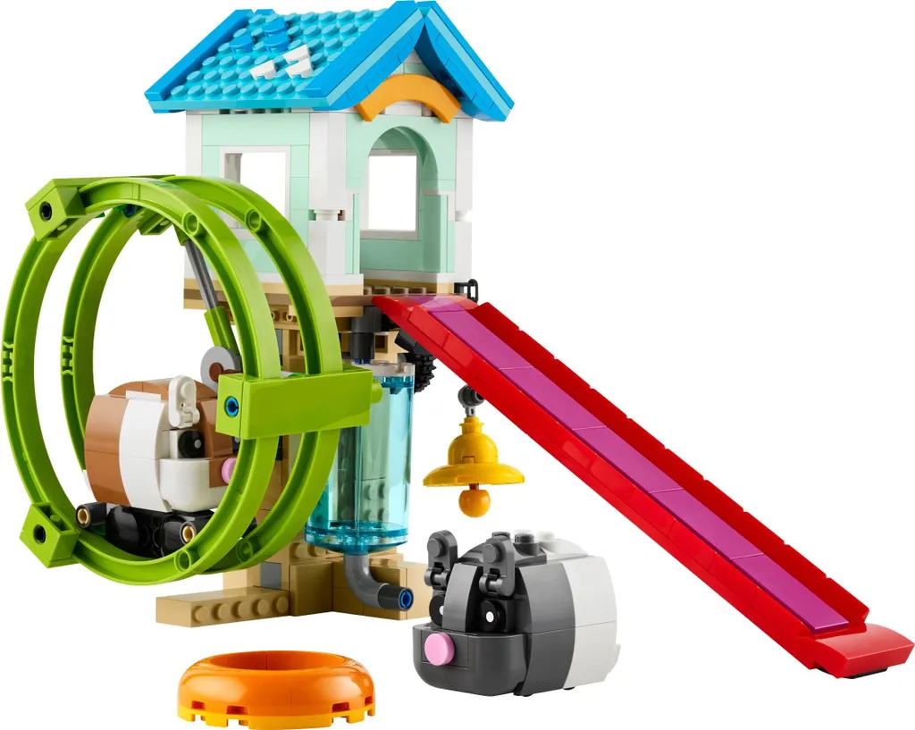 Roue d'exercice pour hamster et petits rongeurs - Manège design 22cm - 5