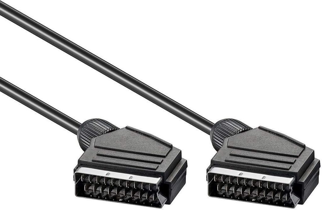 PremiumCord Scart-Scart 2m M/M, 2m, SCART (21 pin), SCART Immagine del prodotto 
