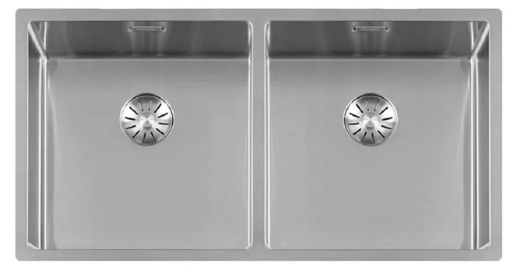 Togo Spülbecken 4040SP Edelstahl 865x440 mm