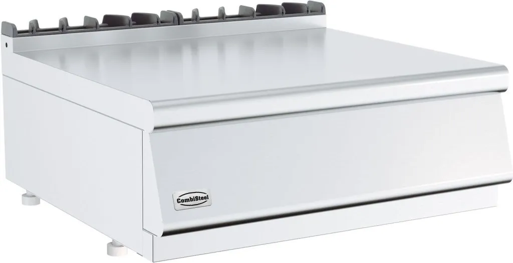Meuble bas neutre professionnel profondeur 700 mm pour cuisine de CHR