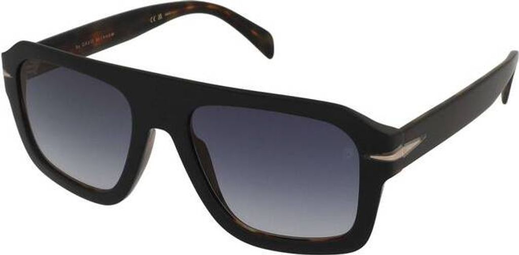 David Beckham DB 7127/S Black havana 54/19/150 Herren Sonnenbrillen