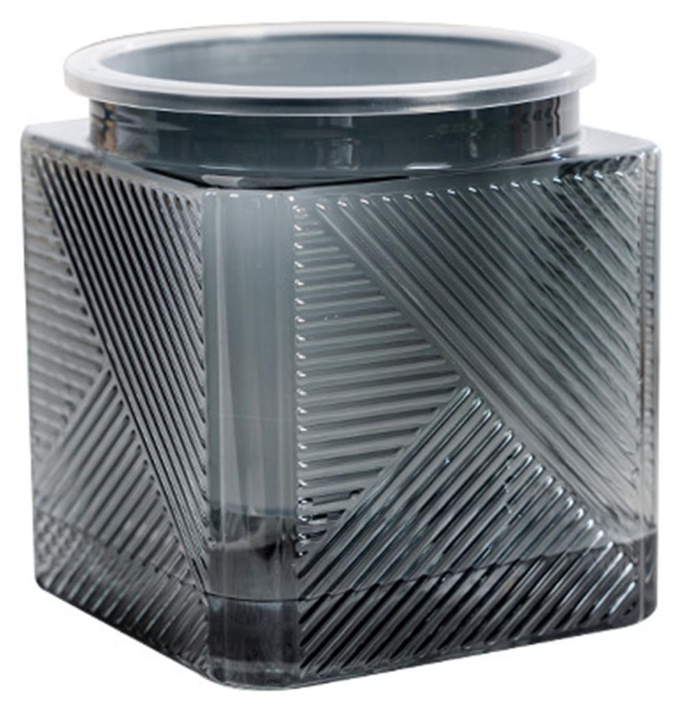 Automatischer, wasserabsorbierender Blumentopf mit transparenter Wasserstandsanzeige – Selbstbewässernder Pflanztopf für Zimmerpflanzen, Sukkul...