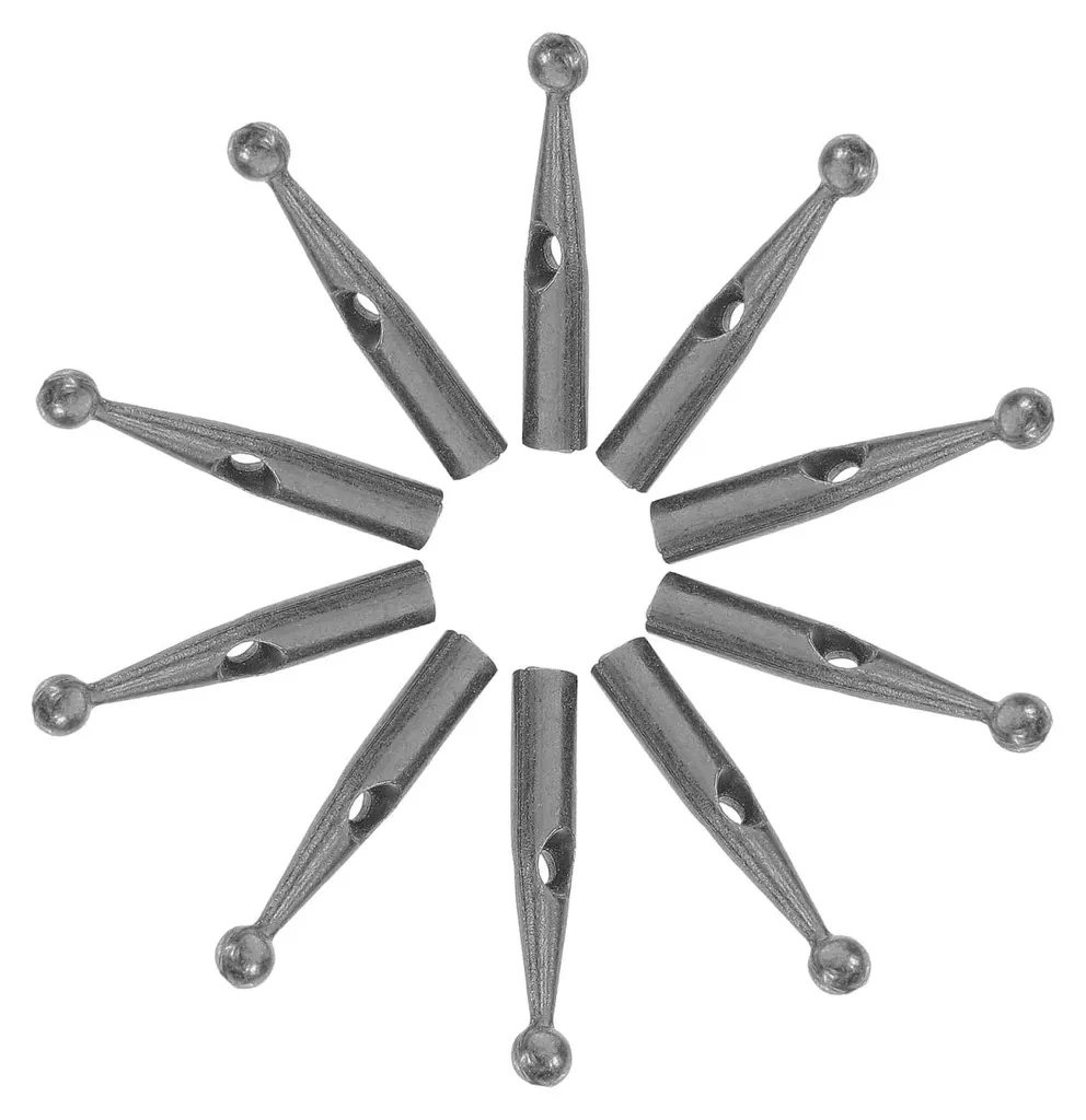 Anneaux pour Parasol de Terrasse Résistants Lot de 10 Pièces Mobilières