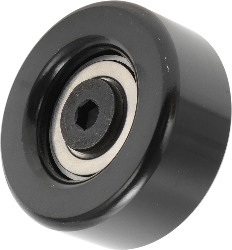 Antriebsriemenspannrolle für Hyundai Sonata 2006-2010 Keilrippenriemenspannrolle Leerlauf Nr. 2528727001/2528727000 Stahl Silberton 1 Stück