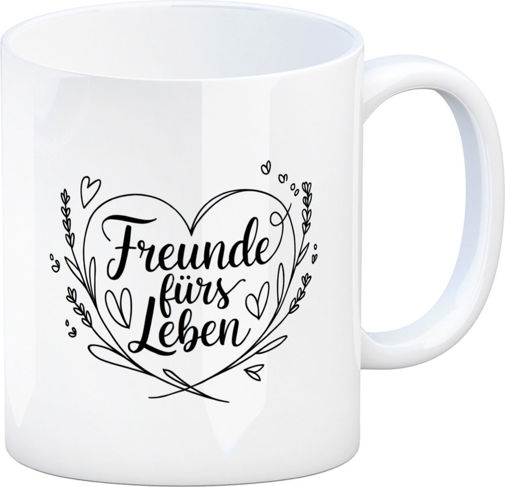 Freunde fürs Leben Kaffeebecher