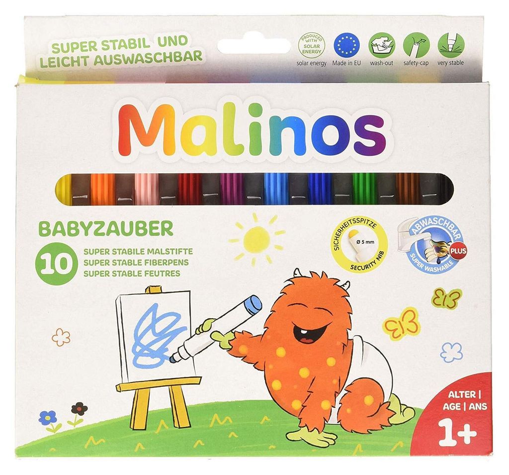 Malinos Babyzauber (ab 1 Jahr) 10 Malstiften Produktbild 