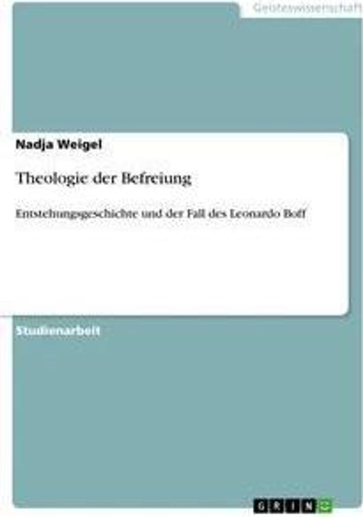 Theologie der Befreiung