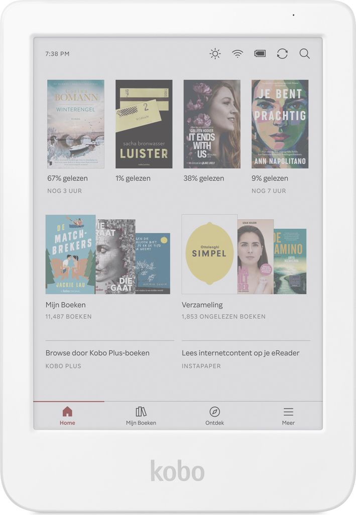 Kobo Clara Color E-Book-Lesegerät Touchscreen 16 GB Wi-Fi Produktbild 