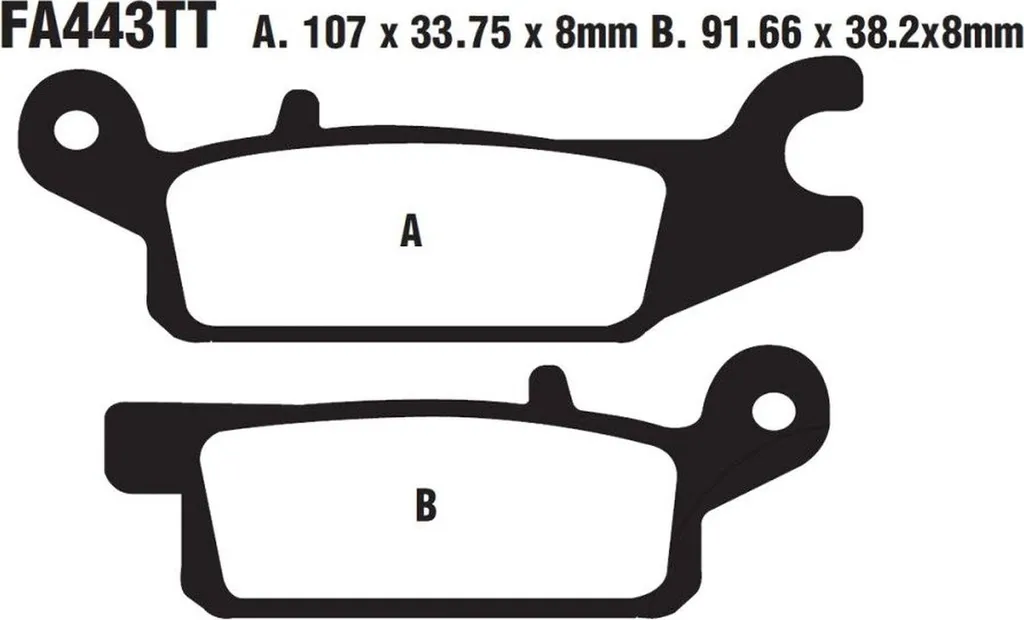 Plaquettes de frein avant Yamaha YFM 700 Kodiak : Stop aux bruits et usure
