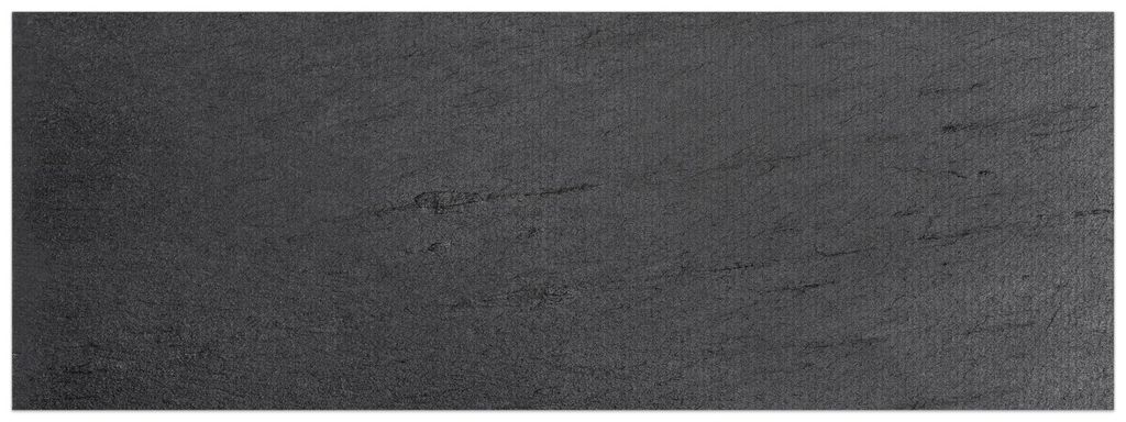 Wallario Duschmatte Antirutschmatte Badmatte Fußmatte Schwarze Schiefertafel Optik - Steintafel, Größe ca. 180 x 65 cm