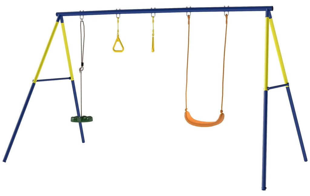 AIYAPLAY schommelset tot 150 kg, 3-in-1 kinderschommel met Productafbeelding 